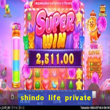 shindo life private server blaze